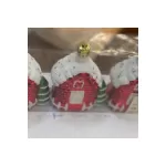 3 Adet Ev Şeklinde Çam Ağacı Süsü Parti Yılbaşı Süslemeleri from  at M4D # 