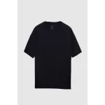 Comfort Lacivert Bol Kesim %100 Pamuk T-shirt from  at Tekin ticaret # 6576C4FD54D9C