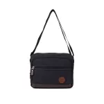 Newish Polo 2190 Kanvas Omuz Ve Postacı Çantası Siyah from  at M4D # 