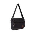 Newish Polo 2190 Kanvas Omuz Ve Postacı Çantası Siyah from  at M4D # 