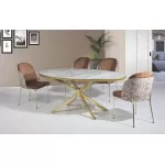 OVAL SALON YEMEK MASASI from  at Yaren aksesuar # KADİR2320