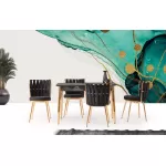 ÖRGÜLÜ MUTFAK MASASI TAKIMI from  at Yaren aksesuar # KADİR2380