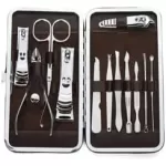 Manikür Pedikür Seti 13 Parça Çantalı Bakım Seti Tırnak Bakım Seti from  at M4D # 