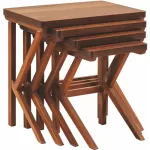4-TEILIGER Satztisch aus Holz from  at KADİR MOBİLYA # KADİR3304