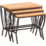 3 LÜ AHŞAP ZİGON SEHPA from  at KADİR MOBİLYA # KADİR3349