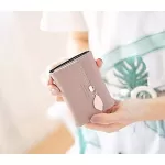 Voarge Cüzdan Kadın Küçük, Yumuşak PU Deri Küçük Kadın Cüzdanı, Çok Bölmeli, Zarif Mini Cüzdan from  at M4D # 