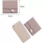 Voarge Cüzdan Kadın Küçük, Yumuşak PU Deri Küçük Kadın Cüzdanı, Çok Bölmeli, Zarif Mini Cüzdan from  at M4D # 