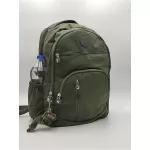 Unisex Crinkle Waterproof Fabric Large Size Multi-Compartment School and Travel Backpack from  at M4D # 