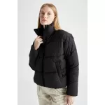 Su Geçirmez Relax Fit Kapitone Kumaşlı Şişme Mont from  at M4D # 0124587444