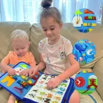 Aktivitätsbrett für Babys, sensorisches Spielzeug, Feinmotorik-Lernspiel für Kinder, für 1–2–3 Jahre alte Mädchen und Jungen from  at M4D # 