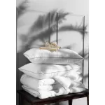 Wellsoft Çift Kişilik Yastık Yorgan Seti - Özel Çantalı - (2 Adet Yastık, 1 Adet Yorgan) - (Desenli) from  at WHİTE LİFE TEKSTİL SAN.TİC.LTD.ŞTİ # WHTY004