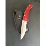Folding Pocket Knife with Red Handle from  at SARGIN BIÇAK # 
