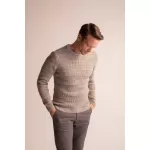 Regular Fit Bisiklet Yaka Triko Kazak from  at Tekin ticaret # 