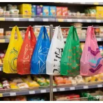 Baskılı Renkli Market Poşetleri from  at Planet 9 # DR 04