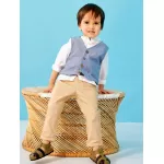 Gömlek + Pantolon + Kolsuz Yelek takım from  at ESAR # 652BB041BFAA1