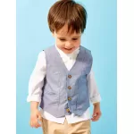 Hemd + Hose + ärmelloser Westenanzug from  at ESAR # 652BB041BFAA1