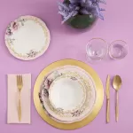 Emsan Flory 24 Parça 6 Kişilik Porselen Yemek Takımı from  at M4D # 