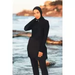 Havuz Deniz Bağlanabilir Likralı Etek Pareo Siyah Remsa Mayo from  at M4D # 