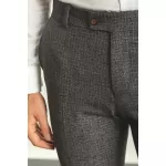 Checked Slim Fit Classic Men's Trousers from  at M4D # 6576C349C6699
