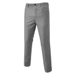 İnce 3 Parça Erkek Takım Elbise İş Düğün Parti Blazer Ceket ve Pantolon, Bir Düğme Slim Fit from  at ESAR # 641B03B5814B8_40D8