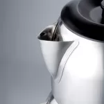 Korkmaz Demkolik Inox/Siyah Elektrikli Çaydanlık from  at M4D # 