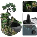 Ev Dekoru SURPRIZON Otomatik Pompalı Kapalı Rahatlama Çeşmesi, Ev, Ofis, Yatak Odası, Ofis için Işıklı Şelale (Standart) from  at ESAR # 