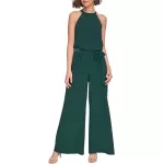 Kolsuz Sahte Boyun Halter Tulum from  at ESAR # 63FD34496881F