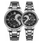 Erkek ve Kadın 2'li Romantik Paslanmaz Çelik Saat Seti from  at ESAR # 