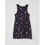 Ärmelloses gemustertes Kleid – Strandblau from  at ESAR # 641216486ED61