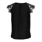 Omuz Dantel Detaylı Üst Kadın Tişörtü from  at ESAR # 641B260665087