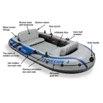 Intex Excursion 4 – Bateau Gonflable Set (4 Personnes) from  at ESAR # 