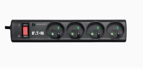 Eaton Güç Kablosu/Aşırı Gerilim Koruyucu - Eaton Koruma Şeridi 4 FR - PS4F - 4 FR çıkışı - Siyah from  at ESAR # 