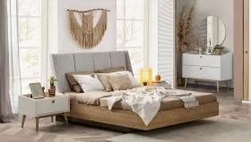 CHAMBRE A COUCHER  ARMOIR COULISSANTE BOHEM from  at Özlem İnegöl Mobilya # 