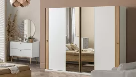 CHAMBRE A COUCHER  ARMOIR COULISSANTE BOHEM from  at Özlem İnegöl Mobilya # 