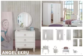 Angel genç odası takımı from  at Özlem İnegöl Mobilya # 123