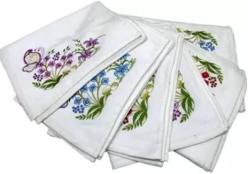 12 li Fiesta Soft Kadife Nakışlı Mutfak Havlusu 30x50 cm from  at M4D # 9451284544