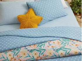 Quarto Kolay Ütülenir Çift Kişilik Nevresim 200x220 Cm Mavi from  at M4D # 