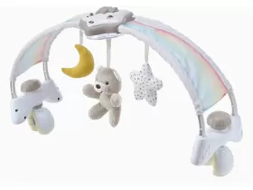 Rainbow Sky Arco Bebek Karyolası 2'si 1 Arada Genişletilebilir Next2Me Uyumlu Beşik Paneli, Rainbow ve Çocuk Gece Lambası from  at ESAR # 