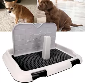 Kapalı Köpek Eğitim Tuvaleti Simüle Duvarlı Köpek Lazımlık Eğitmeni from  at M4D # 