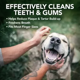 Vet's Best Köpekler Için Diş Temizleme Parmak Pedi 50li from  at M4D # 
