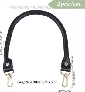 2 Parça Deri Omuz Askısı Gümüş Metal Döner Kanca ile Omuz Çantası Aksesuarları Deri Omuz Çantası DIY için Sapanlar, Siyah from  at ESAR #  2 Parça Deri Omuz Askısı Gümüş Metal Döner Kanca ile Omuz Çantası Aksesuarları Deri Omuz Çantası DIY için Sapanlar, Siyah from  at ESAR #