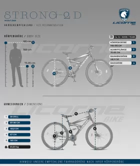 Licorne Bisiklet Güçlü 2D Premium VTT 26 from  at ESAR # 