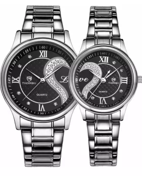 Erkek ve Kadın 2'li Romantik Paslanmaz Çelik Saat Seti from  at ESAR #  Erkek ve Kadın 2'li Romantik Paslanmaz Çelik Saat Seti from  at ESAR #