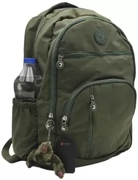 Unisex Krinkıl Su Geçirmez Kumaş Büyük Boy Çok Gözlü Okul ve Seyahat Sırt Çantası from  at M4D # 