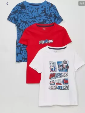 3'lü Baskılı Erkek Çocuk Tişört Paketi from  at ESAR # 6412233F76570_077A 3'lü Baskılı Erkek Çocuk Tişört Paketi from  at ESAR # 6412233F76570_077A