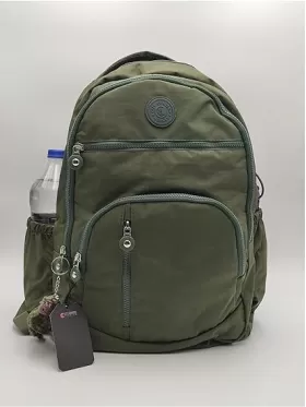 Unisex Krinkıl Su Geçirmez Kumaş Büyük Boy Çok Gözlü Okul ve Seyahat Sırt Çantası from  at M4D # 