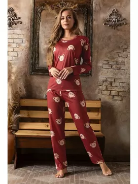 SUDE Bisiklet Yaka Kadın Pijama Takım from  at M4D # 6576B9F8B332B