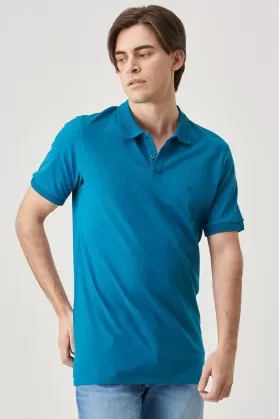 Regular Fit Normal Kesim Polo Yaka %100 Pamuk Tişört from  at M4D # 6576C84814CEA