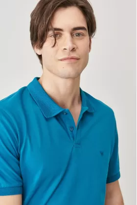 Regular Fit Normal Kesim Polo Yaka %100 Pamuk Tişört from  at M4D # 6576C84814CEA