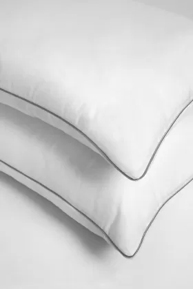 Wellsoft Çift Kişilik Yastık Yorgan Seti - Özel Çantalı - (2 Adet Yastık, 1 Adet Yorgan) - (Desensiz) from  at WHİTE LİFE TEKSTİL SAN.TİC.LTD.ŞTİ # WHTY002